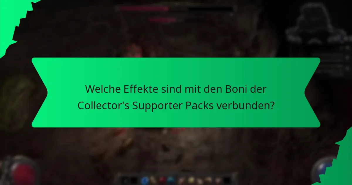 Welche Rolle spielt Farbe in den Boni der Collector's Supporter Packs?