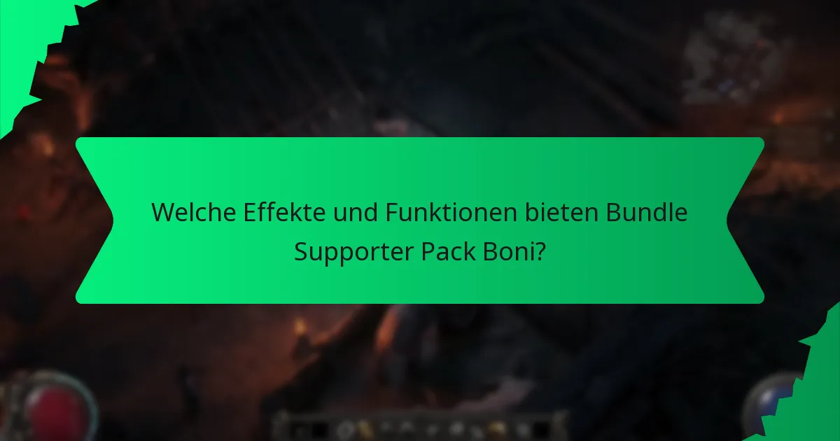 Welche Farbvarianten sind für Bundle Supporter Pack Boni verfügbar?