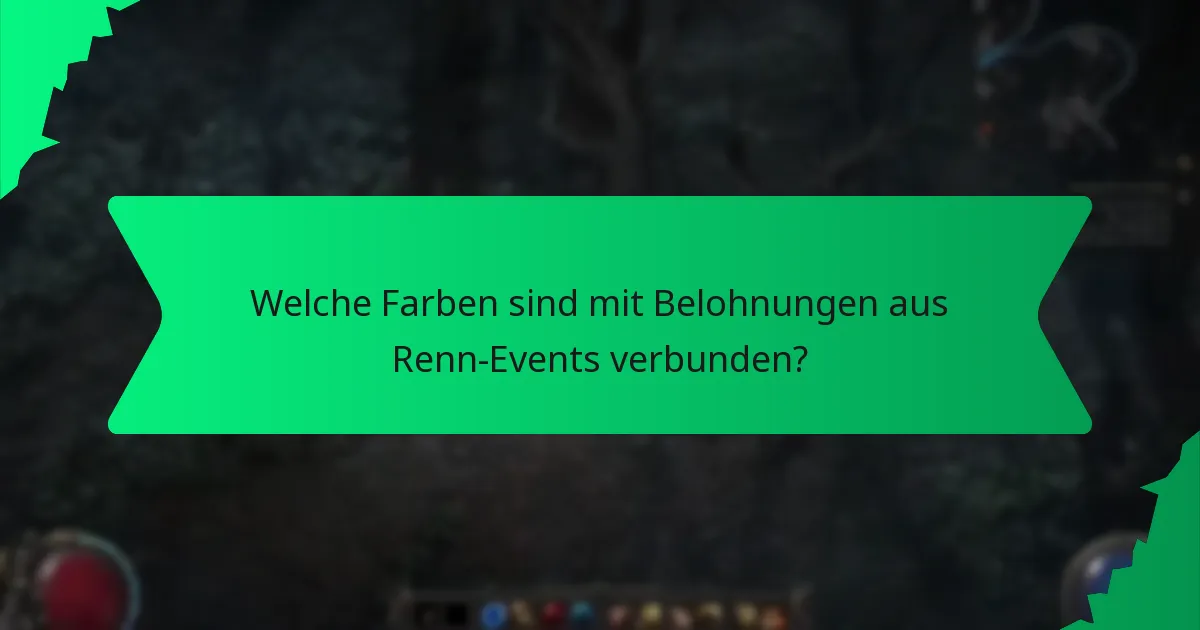 Welche Effekte bieten Belohnungen aus Renn-Events?