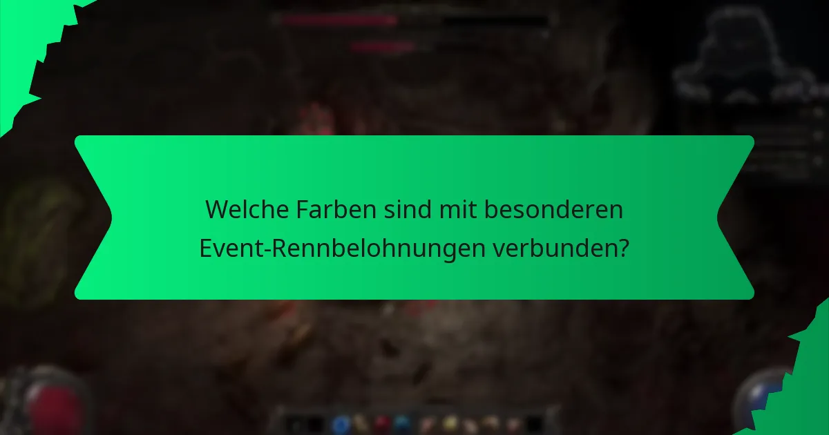 Welche Effekte haben besondere Event-Rennbelohnungen?