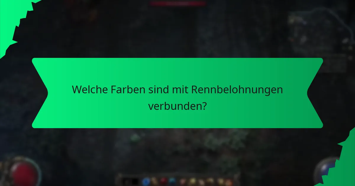 Welche Effekte bieten Rennbelohnungen?